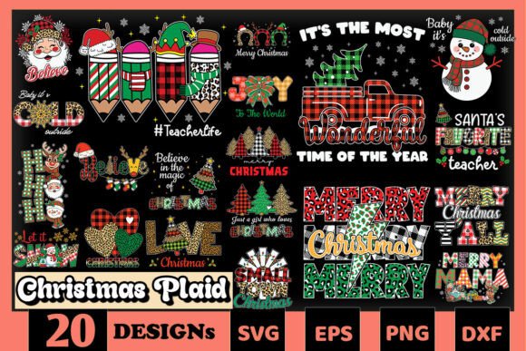 Christmas Plaid SVG Bundle: A Designer Review