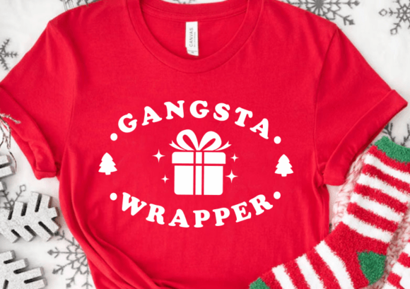 Christmas Svg, Gangsta Wrapper Svg, Png Review