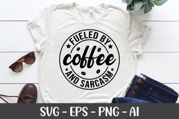 Fueled by Coffee and Sarcasm SVG: A Designer Review