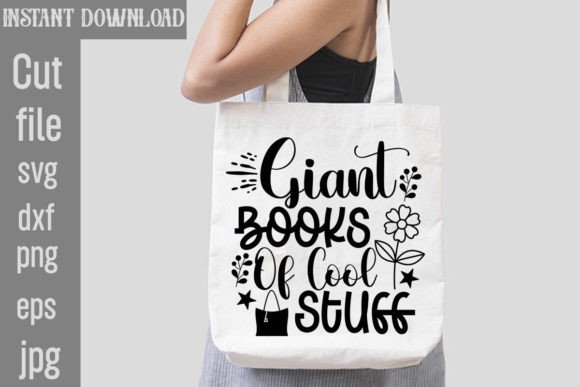 Giant Books of Cool Stuff SVG Cut File Review