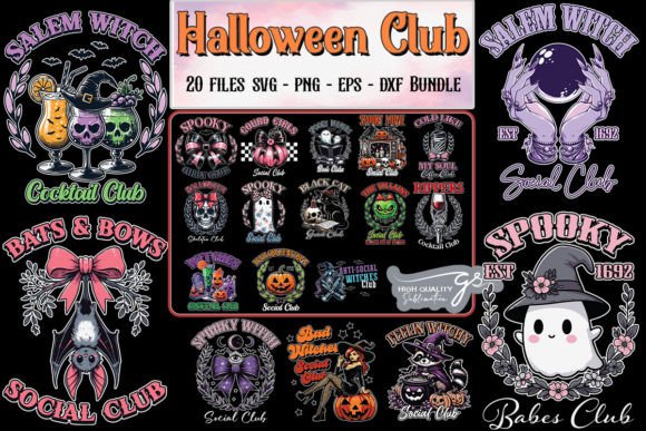 Halloween Club SVG Bundle: A Designer Review