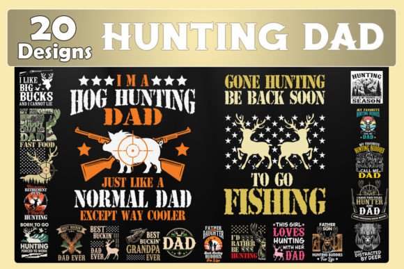 Hunting Dad SVG Bundle: A Designer's Review