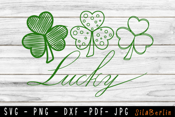 Lucky SVG, St Patricks Day SVG, Shamrock Review