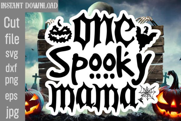 One Spooky Mama SVG Cut File Review