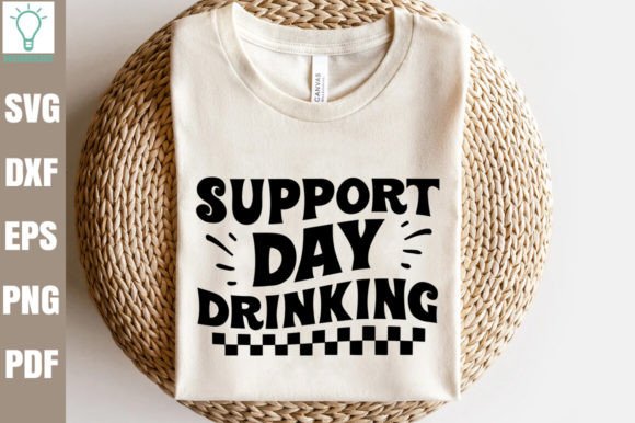 Support Day Drinking Retro SVG: A Designer's Review