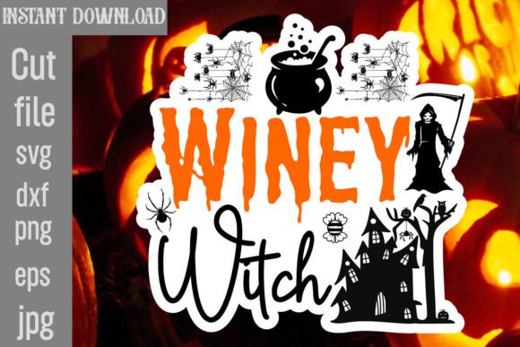 Winey Witch SVG Cut File: A Designer's Review